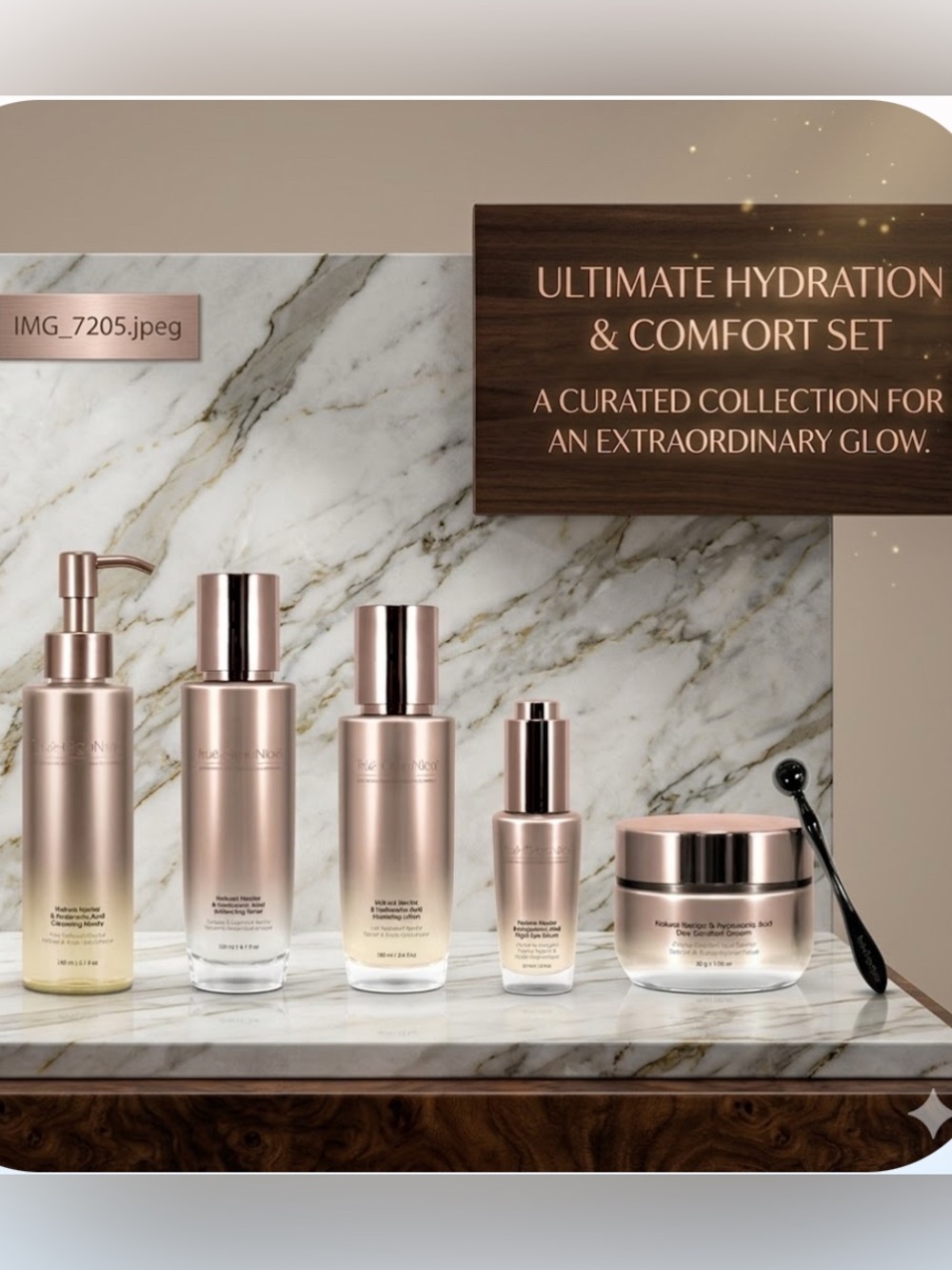 Natural Nectar & Hyaluronic Acid Essential Hydration Comfort Set